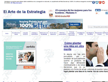 Tablet Screenshot of elartedelaestrategia.com